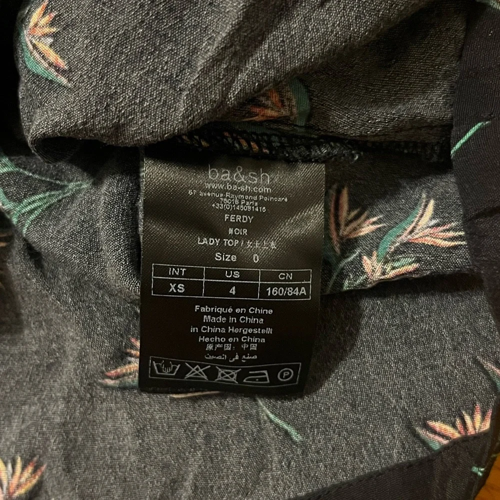 Ba&sh Ferdy top, noir, xs / us 4 - Picture 15 of 16